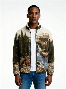 Ralph Lauren | Pile Fleece Graphic Jacket [STUDIO]