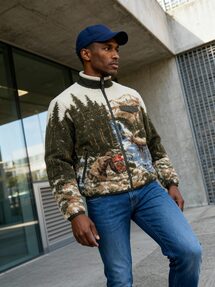 Ralph Lauren | Pile Fleece Graphic Jacket [SMARTPHONE]