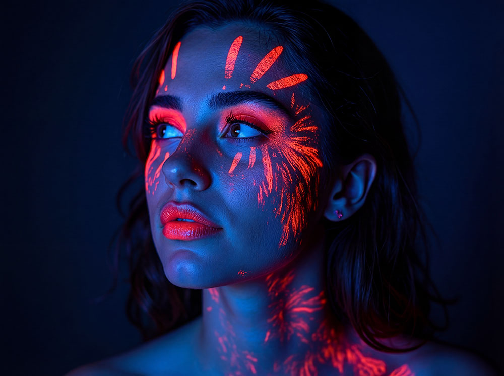 AI-generated photoshoot example