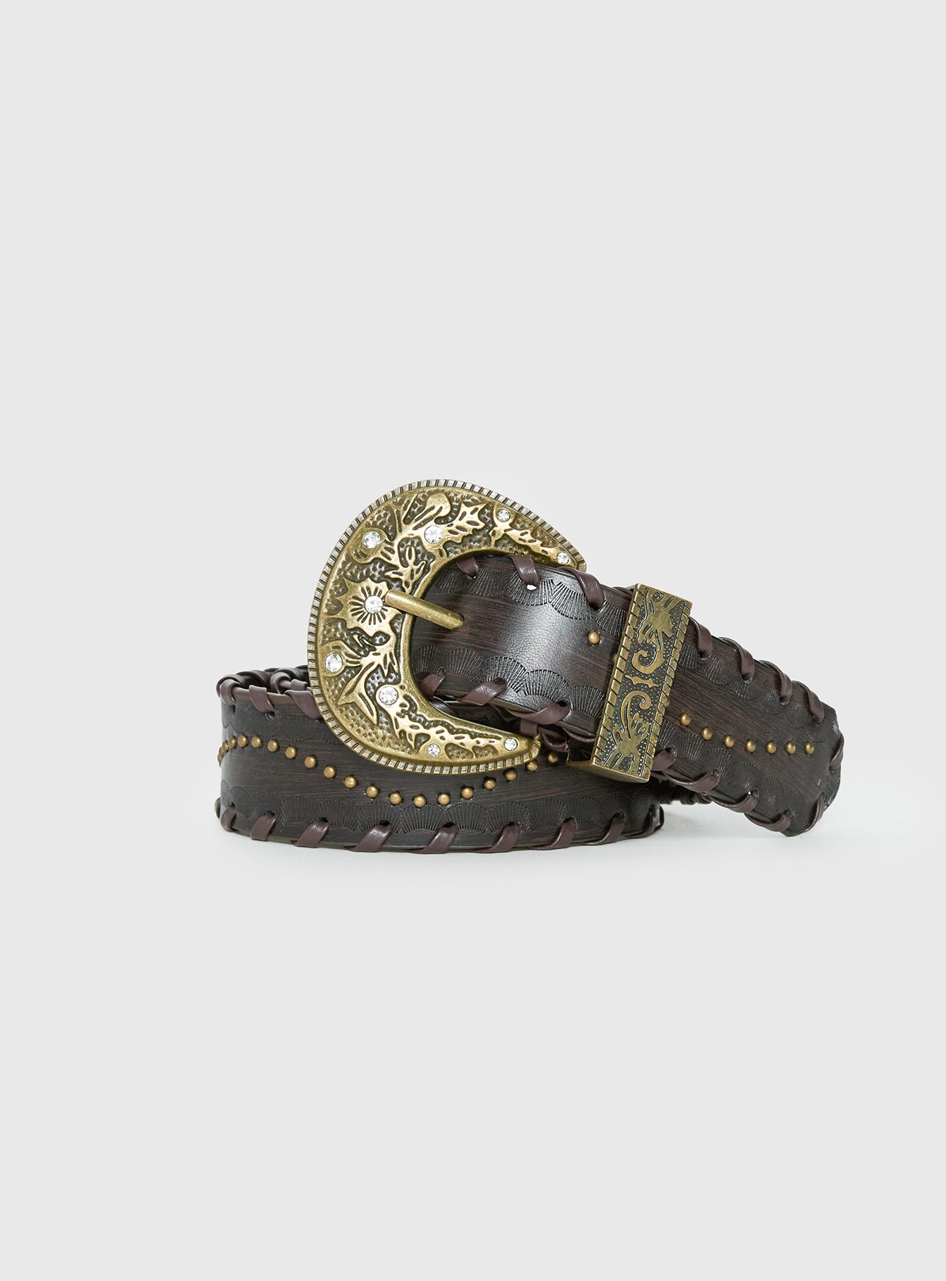 Leather belt preview