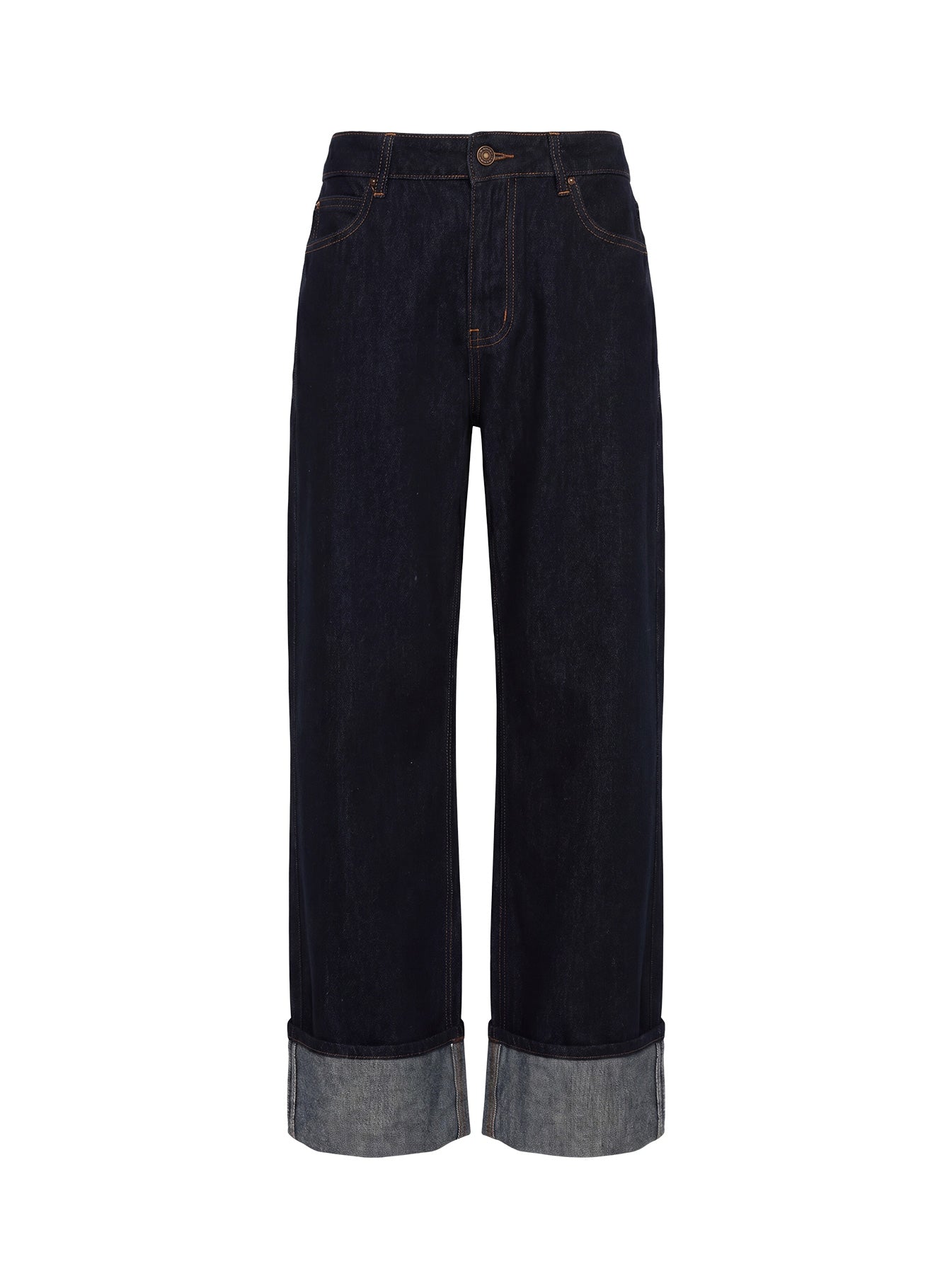 Dark denim jeans preview