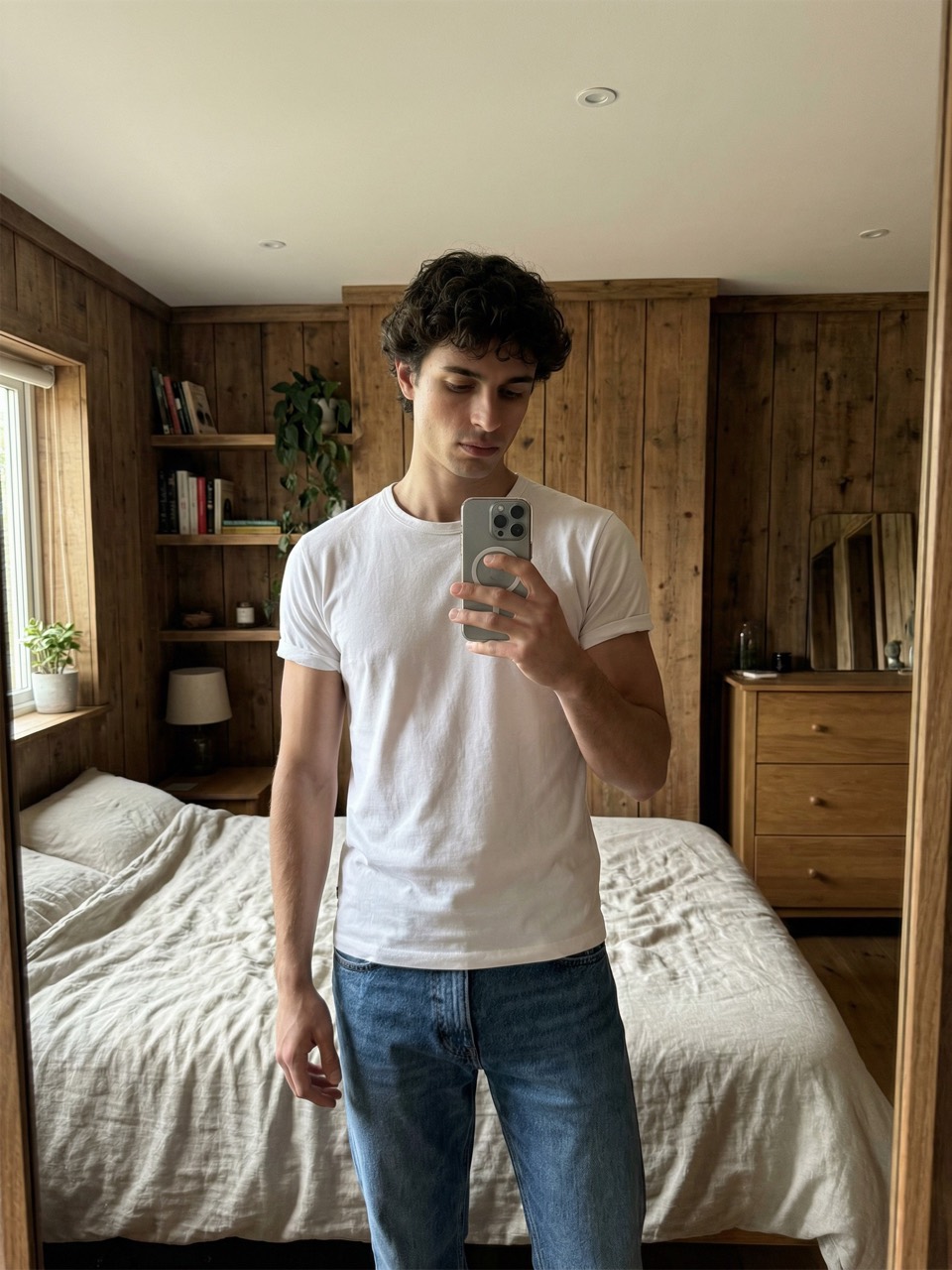 Grey jacket virtual try-on comparison