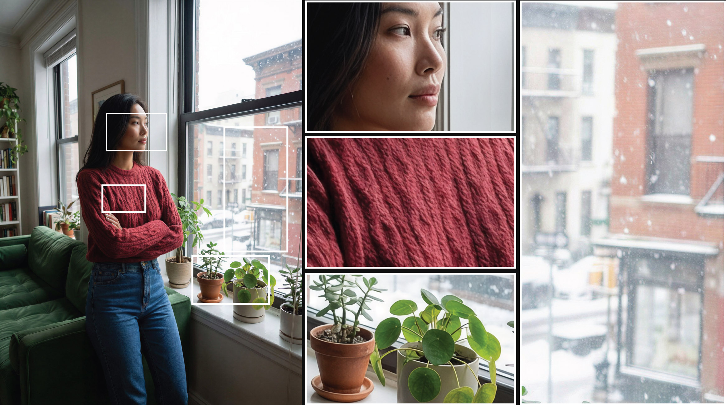 AI generated fashion photo