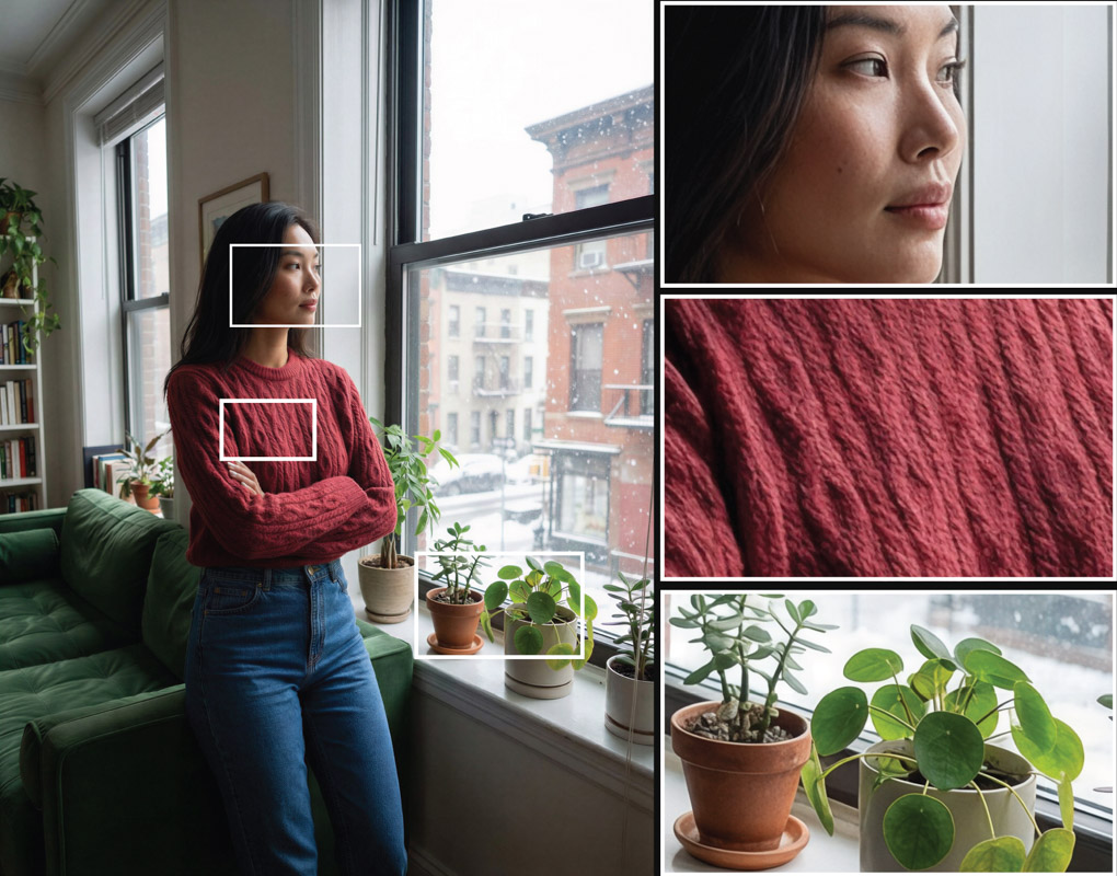 AI generated fashion photo