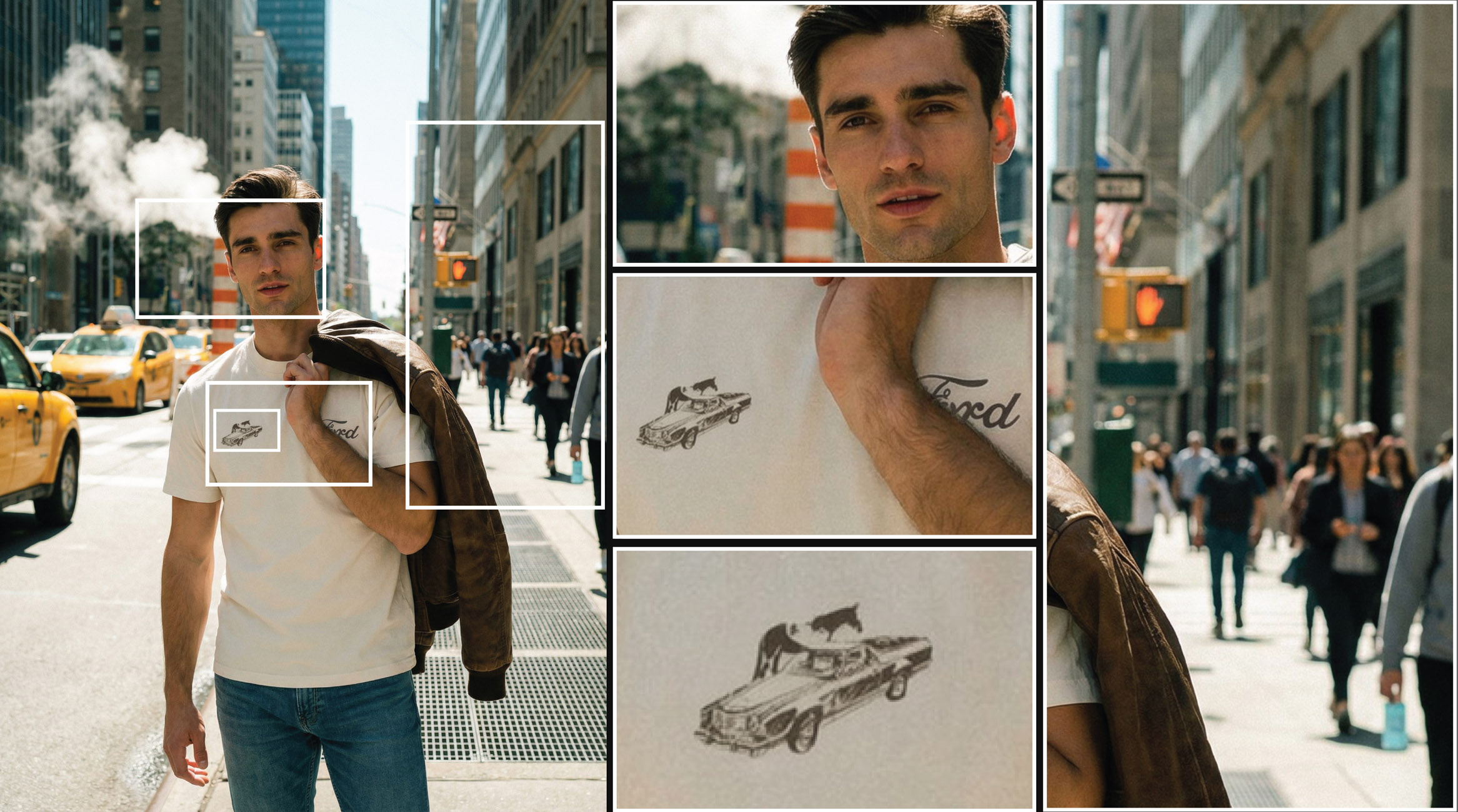 AI generated fashion photo