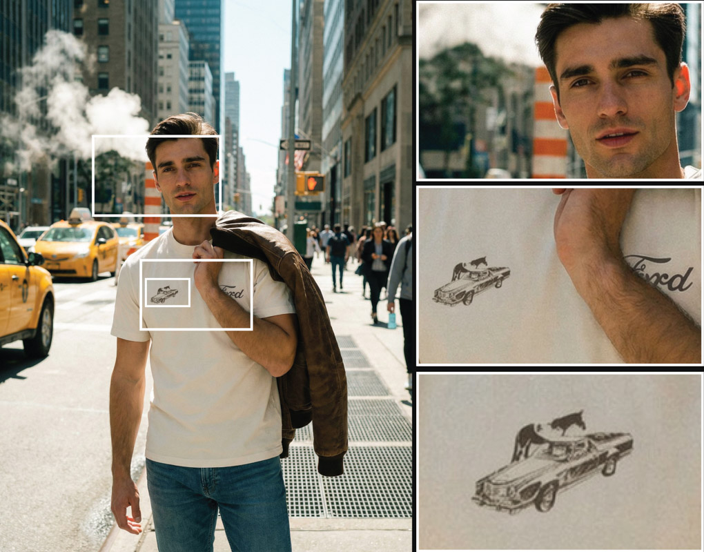 AI generated fashion photo