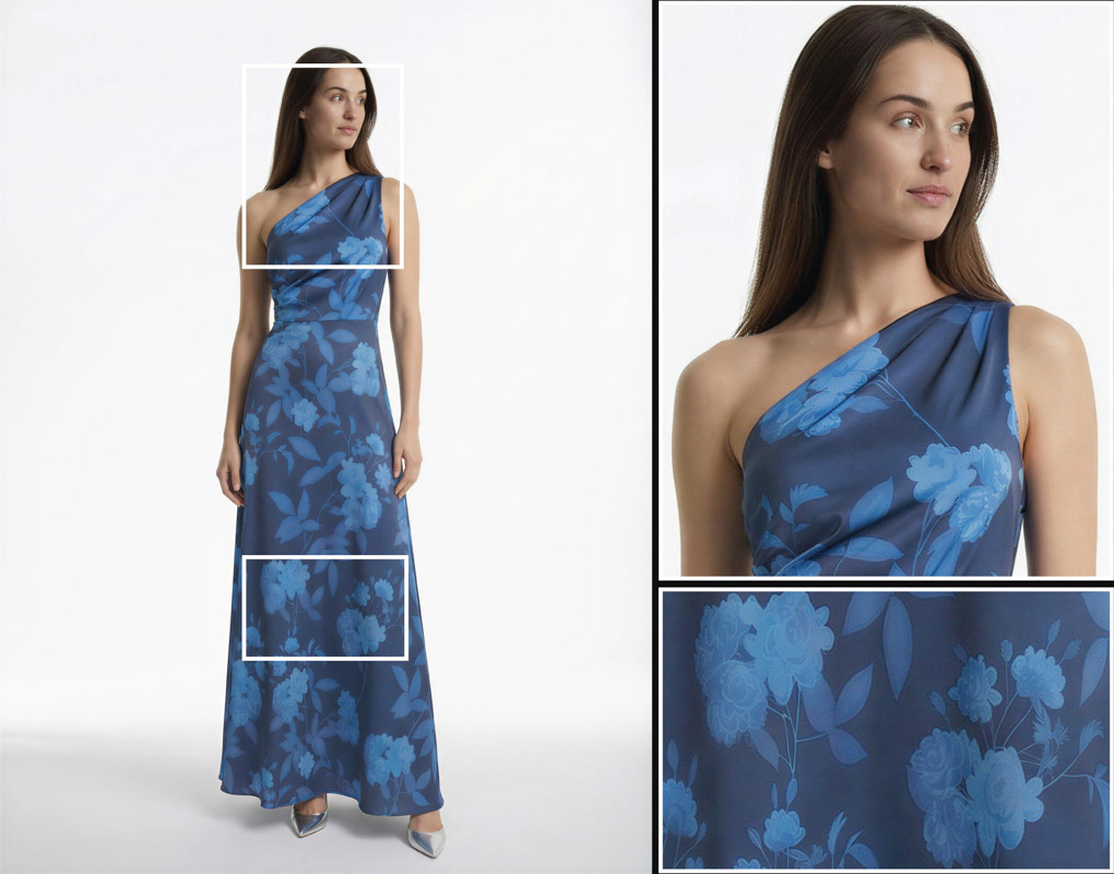 AI generated fashion photo